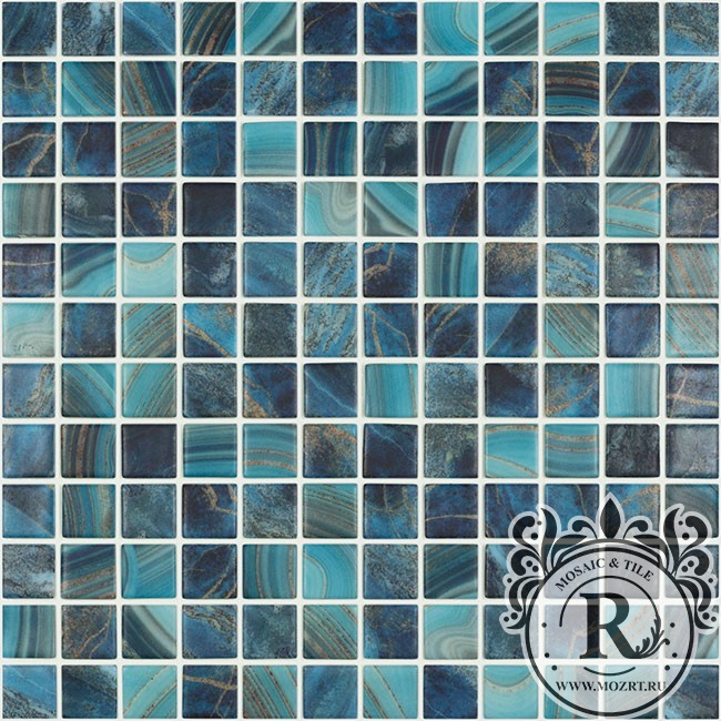 Стеклянная мозаика Nature 5704 Royal MT 25x25